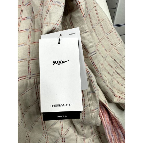 NEW Nike Yoga Therma Fit Reversible Lux Jacquard Top sz 3X Light Brown - Picture 5 of 10